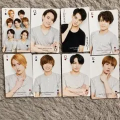 TravisJapan トランプカード　宮近海斗松田元太松倉海斗中村海人七五三掛