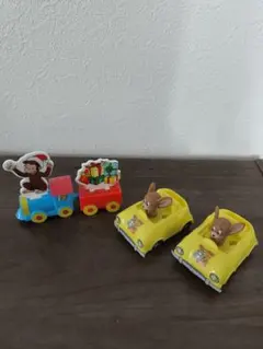 ハッピーセット　おさるのジョージ＆トムとジェリー（おまけ付き）