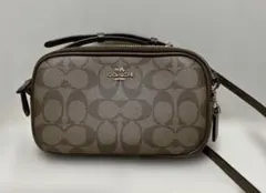 coachダブルファスナーバック美品