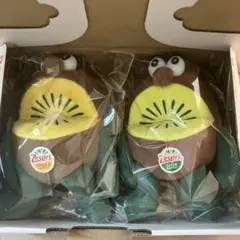 Zespri ゼスプリ　キウイブラザーズ キーホルダータイプ　ぬいぐるみ　2個入のサムネイル