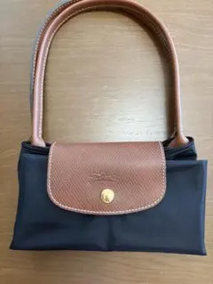 ロンシャン プリアージュ バッグ ハンドバッグ Sサイズ　ブラック