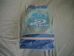 【coco様】PIKO ロゴ入りプールバッグ 水色/青　女子　スクールのサムネイル