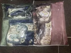 ふんわりムートンタッチ 毛布 2枚セット 新品　未使用　１枚あたり3.1kg