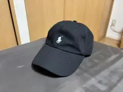 Polo 黒 キャップ