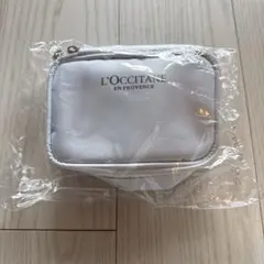 ANAビジネスクラスL'OCCITANE ホワイト アメニティグッズポーチ入り