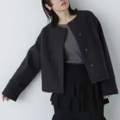 ロングブルゾン