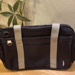 【美品】EASTBOY　イーストボーイ　ミニスクールバッグ　紺