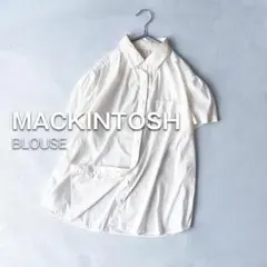 マッキントッシュ ロンドン シャツ ブラウス コットン 綿 半袖 夏 オフィスHのサムネイル