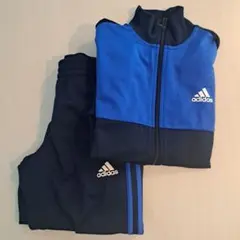 adidas　アディダス　キッズ　ジャージ上下セット　150cm