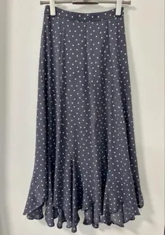 4/16まで限定販売【NATURAL BEAUTY BASIC】ドット柄スカート