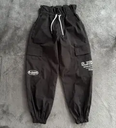 S.JENNI カーゴパンツ 140 150 ジェニィ ロングパンツ ブラック