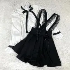 コーデ売り　ブラウス長袖　L スカート（中にパンツ有り）M タグ付き