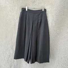 エンスウィート スカーチョ ガウチョパンツ グレー M 裏地あり ウエストゴム