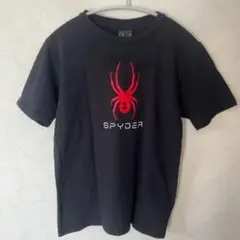 SPYDER ブラック Tシャツ M