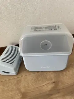 Combi 哺乳瓶用消毒ケース ライトブルー