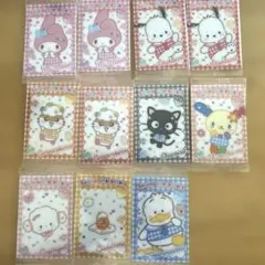 サンリオキャラクターズ　ウエハース12　8種11枚セット