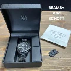 BEAMS+ SCHOTT 自動巻き時計 本体 特殊部隊モデル 雰囲気抜群のサムネイル