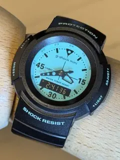 ☆レア美品☆ CASIO G-SHOCK 初代デジアナ復刻フルメタル版 ブラック