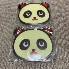 新品未開封　パンダデザイン メモ帳 2個セット