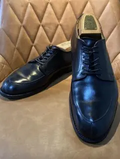 Aldenオールデン　Uチップカーフ　5 1/2 ALDEN】オールデン 54411 Vチップ カーフ ブラック サイズ US7