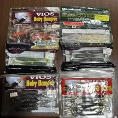 Megabass VIOS ワーム ６点セットのサムネイル