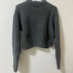 ZARA グレーニット セーター xsサイズ