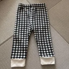 値下げ！モイモルン　チェック柄パンツ サイズ90