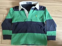 ポロ ラルフローレン ラガーシャツ ポロシャツ 110