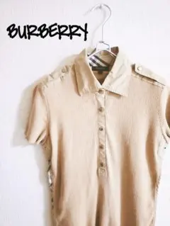 D222104 BURBERRY 切替 シャツカットソーのサムネイル