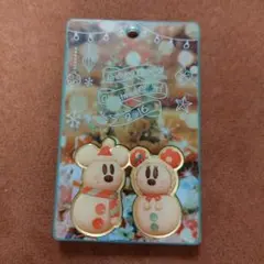 ディズニー　2016年クリスマス限定　パスケース　ジャンク品