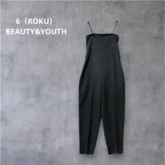 6BEAUTY&YOUTH （ロク　ビューティーアンドユースサロペット36サイズ