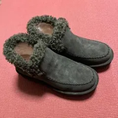 【未使用品】ベアパウ　ムートンブーツ 厚底　24cm