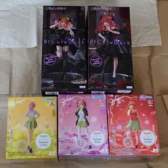 五等分の花嫁 フィギュア 5体セット