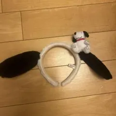 スヌーピー ぬいぐるみ付き カチューシャ