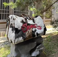 【即完売品】　cow pattern Boston bag 牛柄　バッグ 即完売品】 cow pattern Boston bag 牛柄 バッグ - メルカリ