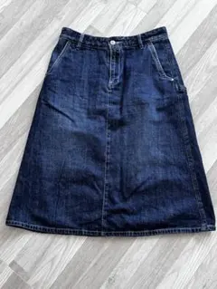 美品　デニム Aラインスカート