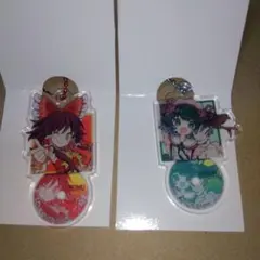 東方project　ダイソー　アクリルキーホルダー　セット