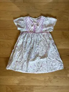 花柄 半袖ワンピース