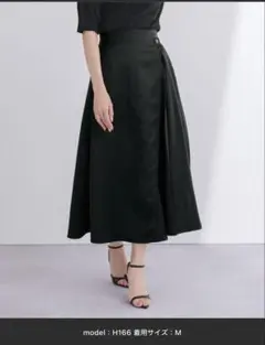 ツイルラッププリーツスカートのサムネイル