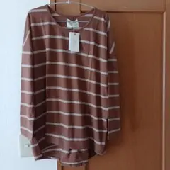 Ungrid　ボーダールーズロングスリーブT