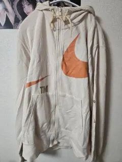 Nike フルジップ トレーナー ベージュ