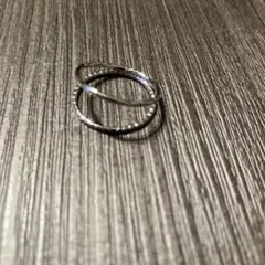 【1966】新品 アメカジ シルバー調 リング 12号