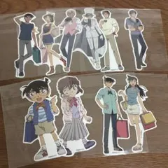 名探偵コナン キャラクター ステッカー 10枚セット