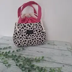 ダルメシアン柄 バッグ