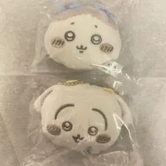 ちいかわ マスコット ミラー リボン チャーム うさぎ ハチワレ 2点セット