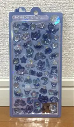 【正規品】ボンボンドロップシール　オリジナル　よるねこボンボン　クーリア　新品