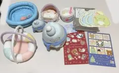 すみっコぐらし てのりぬいぐるみ（とかげ＆おかあさんボート）セット