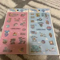ANGELBLUE エンジェルブルー キラキラシール　2種類セット
