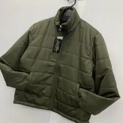 新品★メンズ★Lサイズ★Bright Future★肉厚 中綿ジャケット 緑