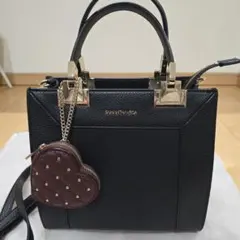 SAMANTHAVEGA ブラックショルダーバッグ　2way